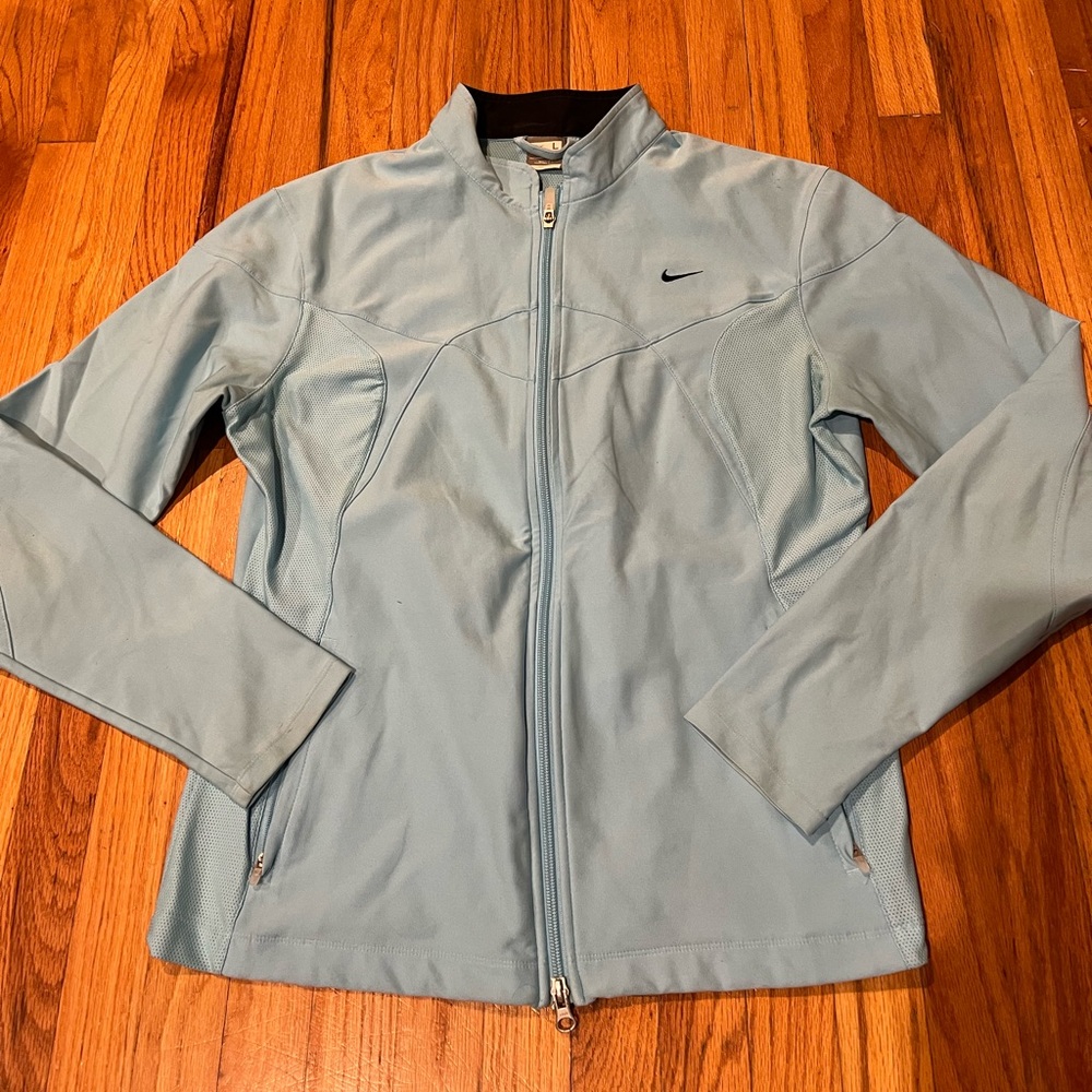 Nike zip front jacket